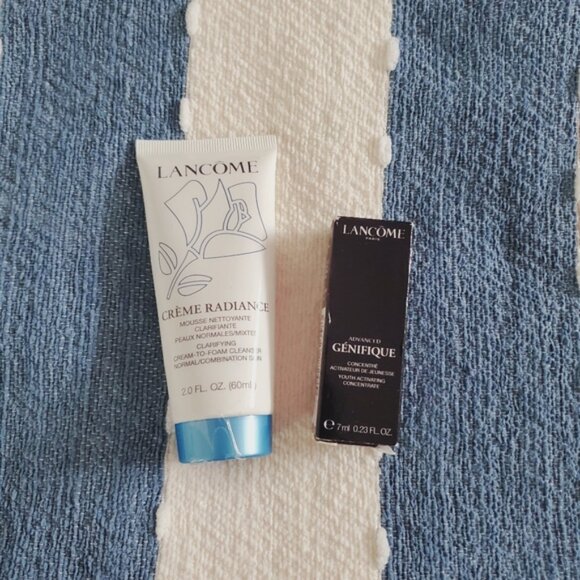 Lancome Crème Radiance and Genifique Duo with Bonus Items Gift Pack - Picture 3 of 4